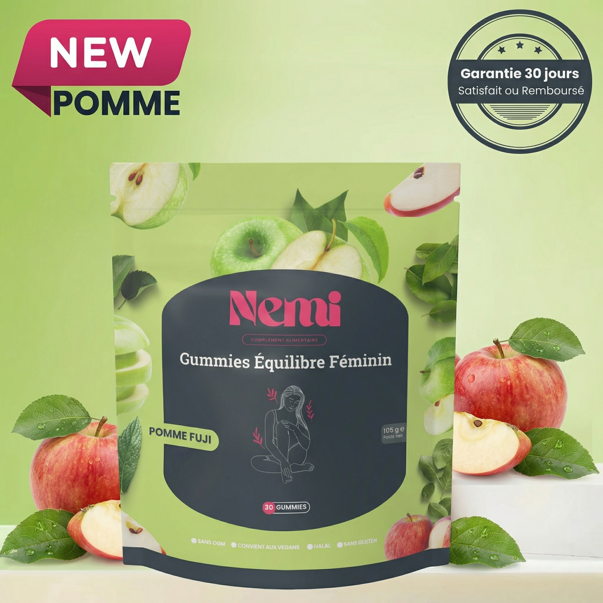 Gummies Équilibre Féminin - Choix De Saveurs | 1 + 1 OFFERT