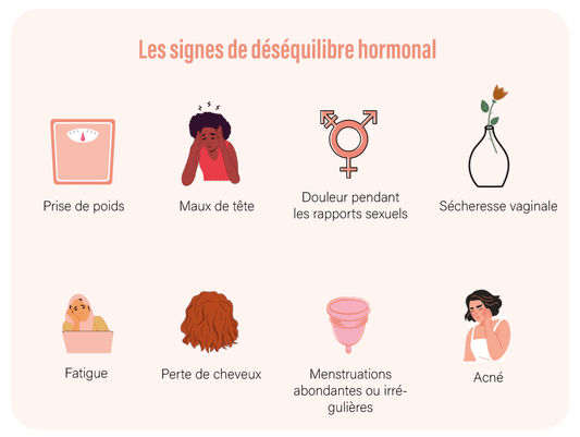 Qu’est-ce qui augmente le taux d’hormones chez les femmes