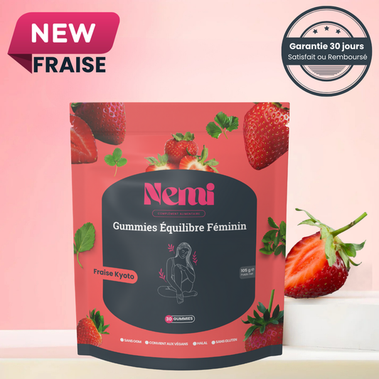 Gummies Équilibre Féminin - Fraise | Pensés Par Vous