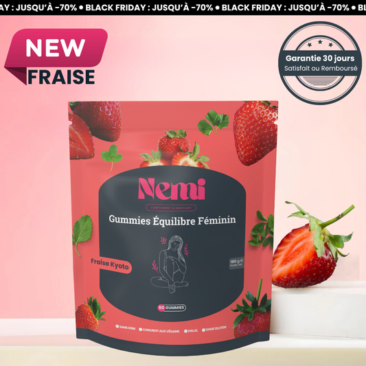 Gummies Équilibre Féminin - Fraise | Pensés Par Vous