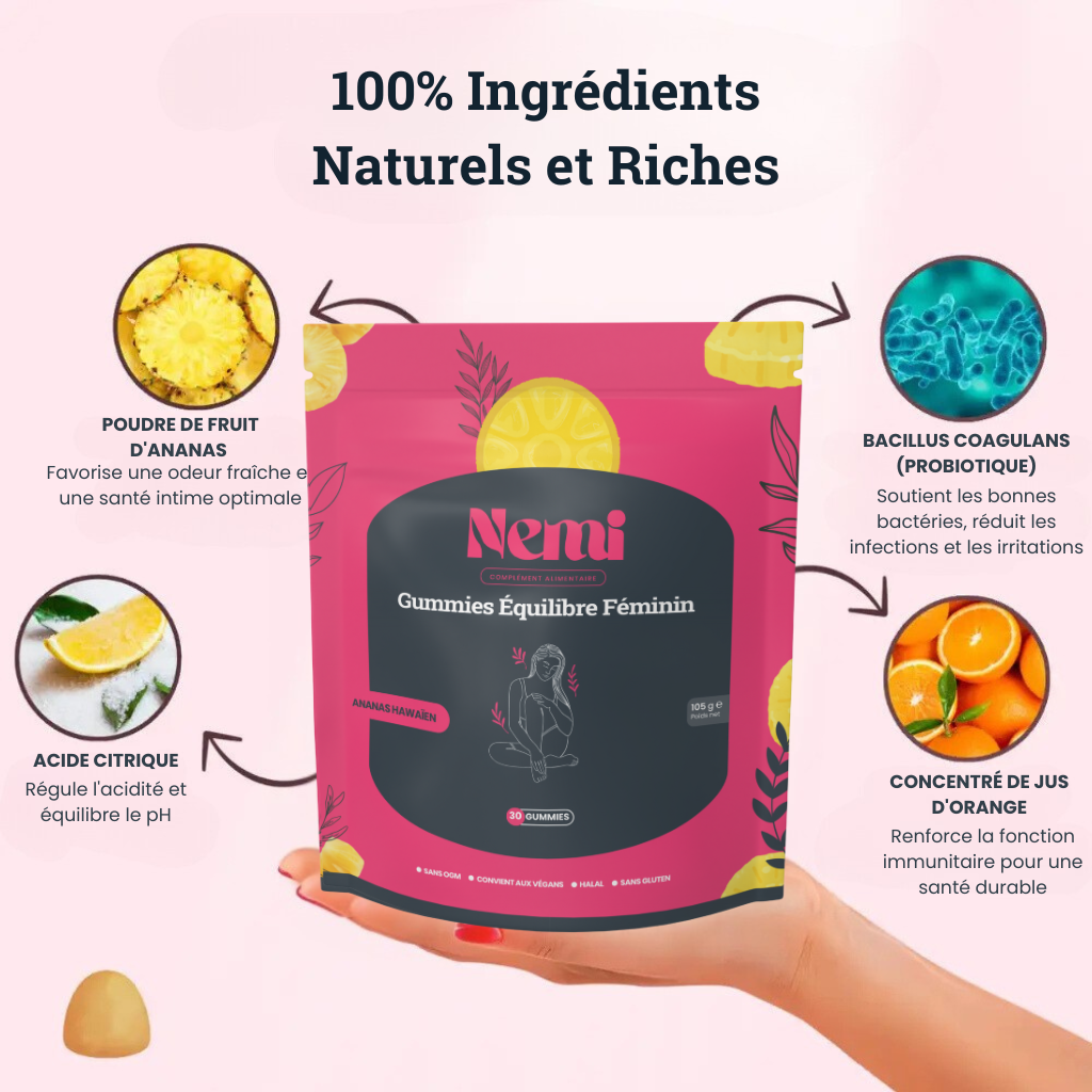 gummies équilibre féminin