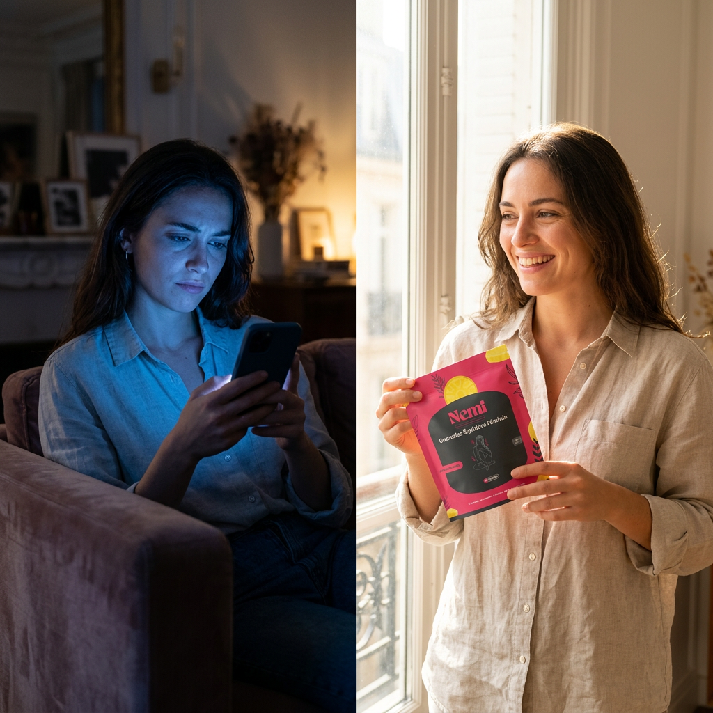 Femme qui decouvre Nemi